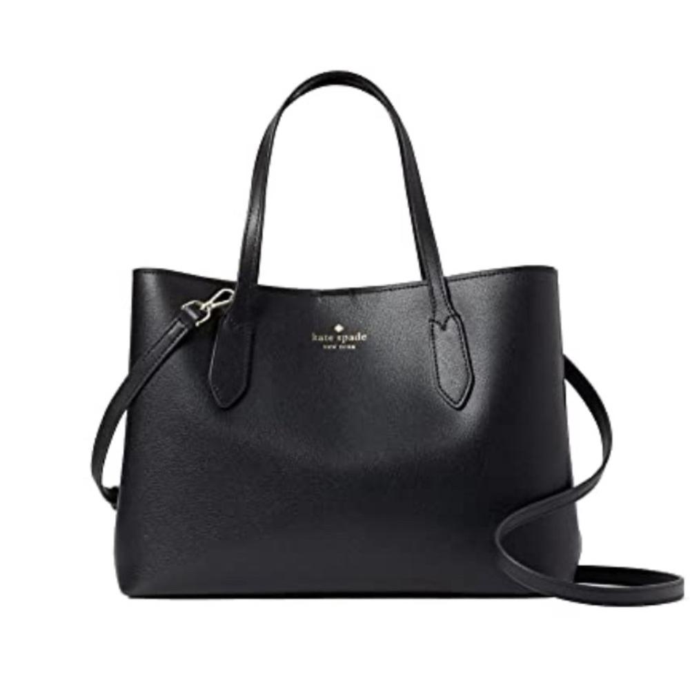 NWT Kate Spade Harper Satchel, Black